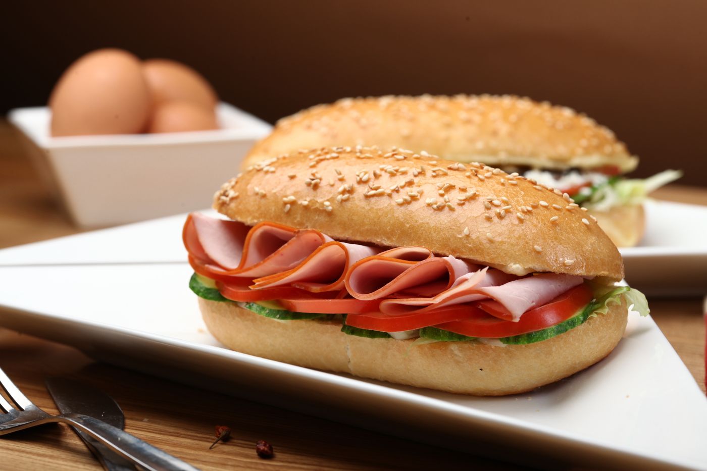 Bocadillo de almuerzo valenciano